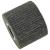 Role de șlefuire 3 pcs Negru 12 x 12 x 10 cm fibră sintetică GartenMobel Dekor