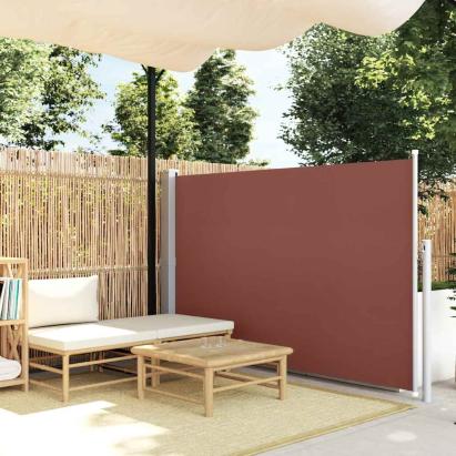 Copertină laterală retractabilă, maro, 140x300 cm   GartenMobel Dekor