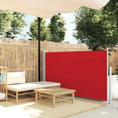 Copertină laterală retractabilă, roșu, 120x300 cm   GartenMobel Dekor