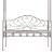 Bancă de grădină, maro vintage, 122 cm, fier GartenMobel Dekor