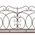 Bancă de grădină, maro vintage, 104 cm, fier GartenMobel Dekor