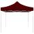 Cort de petrecere pliabil profesional, roșu vin, 3x3m, aluminiu GartenMobel Dekor