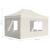 Cort de petrecere pliabil cu pereți, crem, 4,5 x 3 m, aluminiu GartenMobel Dekor