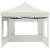 Cort de petrecere pliabil cu pereți, crem, 4,5 x 3 m, aluminiu GartenMobel Dekor