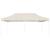 Cort de petrecere pliabil profesional, crem, 6 x 3 m, aluminiu GartenMobel Dekor