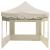 Cort de petrecere pliabil cu pereți, crem, 6 x 3 m, aluminiu GartenMobel Dekor