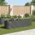 Strat înălțat de grădină, gri, 320 x 80 x 81 cm oțel galvanizat GartenMobel Dekor