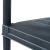Raft de depozitare, negru, 60 x 30 x 138 cm, plastic, 100 kg GartenMobel Dekor