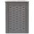 Compostor de grădină, maro, 60x60x83 cm, 300 L plastic ratan GartenMobel Dekor