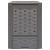 Compostor de grădină, maro, 60x60x83 cm, 300 L plastic ratan GartenMobel Dekor