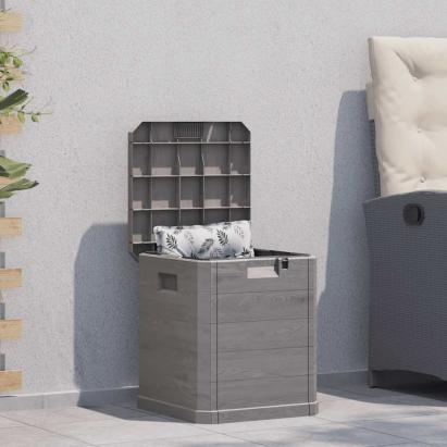 Ladă de depozitare pentru grădină, maro, 90 L GartenMobel Dekor