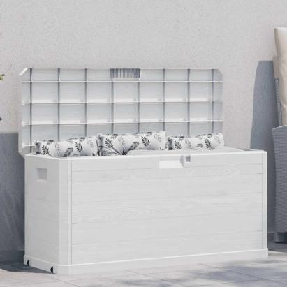 Ladă de depozitare pentru grădină, 280 L, gri deschis GartenMobel Dekor