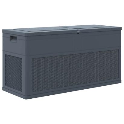 Ladă de depozitare de grădină, antracit, 320 L GartenMobel Dekor