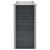 Strat înălțat de grădină antracit 160x40x77 cm oțel galvanizat GartenMobel Dekor