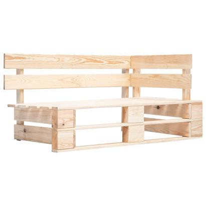 Bancă de colț din paleți de grădină, lemn GartenMobel Dekor