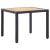 Set mobilier de exterior cu perne, 5 piese, negru, poliratan GartenMobel Dekor