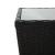 Masă de ceai negru 41,5x41,5x43 cm poliratan sticlă securizată GartenMobel Dekor