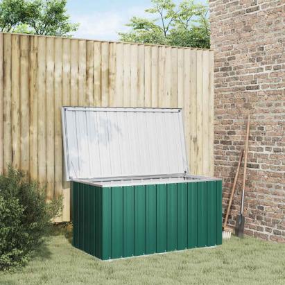 Ladă de grădină verde 129x67x65 cm GartenMobel Dekor