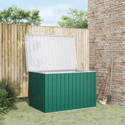 Ladă de depozitare pentru grădină, verde, 149 x 99 x 93 cm GartenMobel Dekor