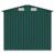 Șopron de grădină, verde, 205 x 129 x 183, oțel galvanizat GartenMobel Dekor