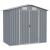 Șopron de grădină, gri, 205 x 129 x 183, oțel galvanizat  GartenMobel Dekor