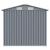 Șopron de grădină, gri, 205 x 129 x 183, oțel galvanizat  GartenMobel Dekor