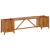 Bancă de grădină cu 2 jardiniere, 150x30x40 cm, lemn de acacia GartenMobel Dekor