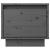 Noptiere, 2 buc.,gri, 35x34x32 cm, lemn masiv de pin GartenMobel Dekor