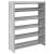 Pantofar, gri sonoma, 80x25x100 cm, lemn compozit GartenMobel Dekor