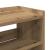 Pantofar, stejar artizanal, 80x25x100 cm lemn prelucrat GartenMobel Dekor