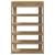 Pantofar, stejar artizanal, 60x30x98 cm lemn prelucrat GartenMobel Dekor