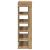 Pantofar, stejar artizanal, 60x30x98 cm lemn prelucrat GartenMobel Dekor