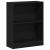 Dulap pentru Cărți Negru 60 x 24 x 76 cm Lemn compozit GartenMobel Dekor