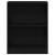 Dulap pentru Cărți Negru 60 x 24 x 76 cm Lemn compozit GartenMobel Dekor