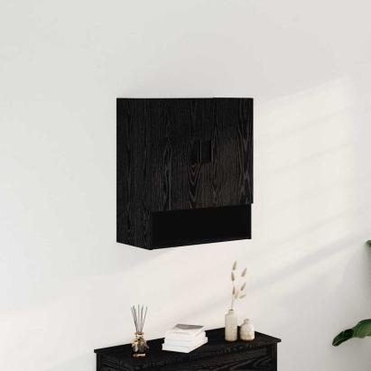 Dulap de perete Stejar negru 60 x 31 x 70 cm Lemn compozit GartenMobel Dekor