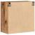 Dulap de perete Lemn vechi 60 x 31 x 60 cm Lemn compozit GartenMobel Dekor