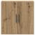 Dulap de perete stejar artizanal 60 x 31 x 60 cm Lemn compozit GartenMobel Dekor