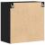 Dulap de perete Stejar negru 60 x 31 x 60 cm Lemn compozit GartenMobel Dekor
