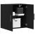 Dulap de perete Stejar negru 60 x 31 x 60 cm Lemn compozit GartenMobel Dekor