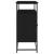 Bufet Stejar negru 100 x 35 x 80 cm Lemn compozit GartenMobel Dekor