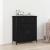 Bufet cu sertar Stejar negru 70 x 30 x 80 cm Lemn compozit GartenMobel Dekor