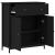 Bufet cu sertar Stejar negru 70 x 30 x 80 cm Lemn compozit GartenMobel Dekor