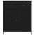 Bufet cu sertar Stejar negru 70 x 30 x 80 cm Lemn compozit GartenMobel Dekor