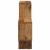 Raft de perete cu raft Lemn vechi 82 x 15 x 51 cm Lemn compozit GartenMobel Dekor