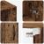 Dulap de perete Lemn vechi 60 x 31 x 70 cm Lemn compozit GartenMobel Dekor