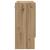 Dulap de perete stejar artizanal 60 x 31 x 70 cm Lemn compozit GartenMobel Dekor