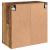 Dulap de perete Lemn vechi 60 x 31 x 60 cm Lemn compozit GartenMobel Dekor