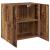 Dulap de perete Lemn vechi 60 x 31 x 60 cm Lemn compozit GartenMobel Dekor