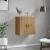 Dulap de perete stejar artizanal 60 x 31 x 60 cm Lemn compozit GartenMobel Dekor