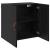 Dulap de perete Stejar negru 60 x 31 x 60 cm Lemn compozit GartenMobel Dekor